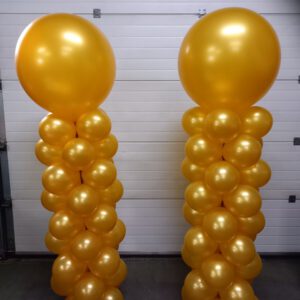 Ballonnenpilaar Met Topballon 2 Meter