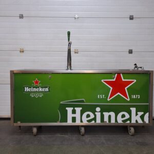 Mobiele Biertap Heineken 2 Meter, 1 Kraan